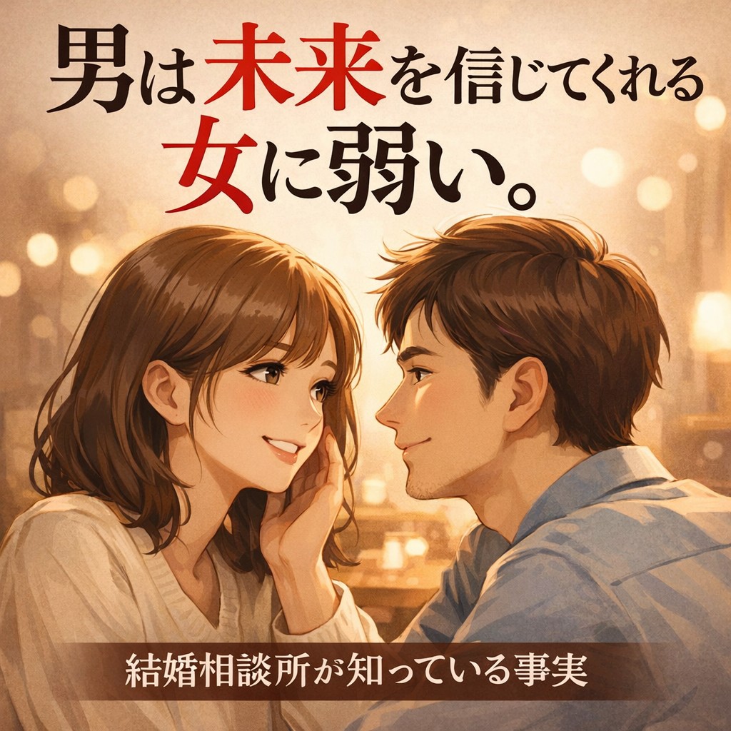 男は一言で落ちる。結婚相談所が知っている事実