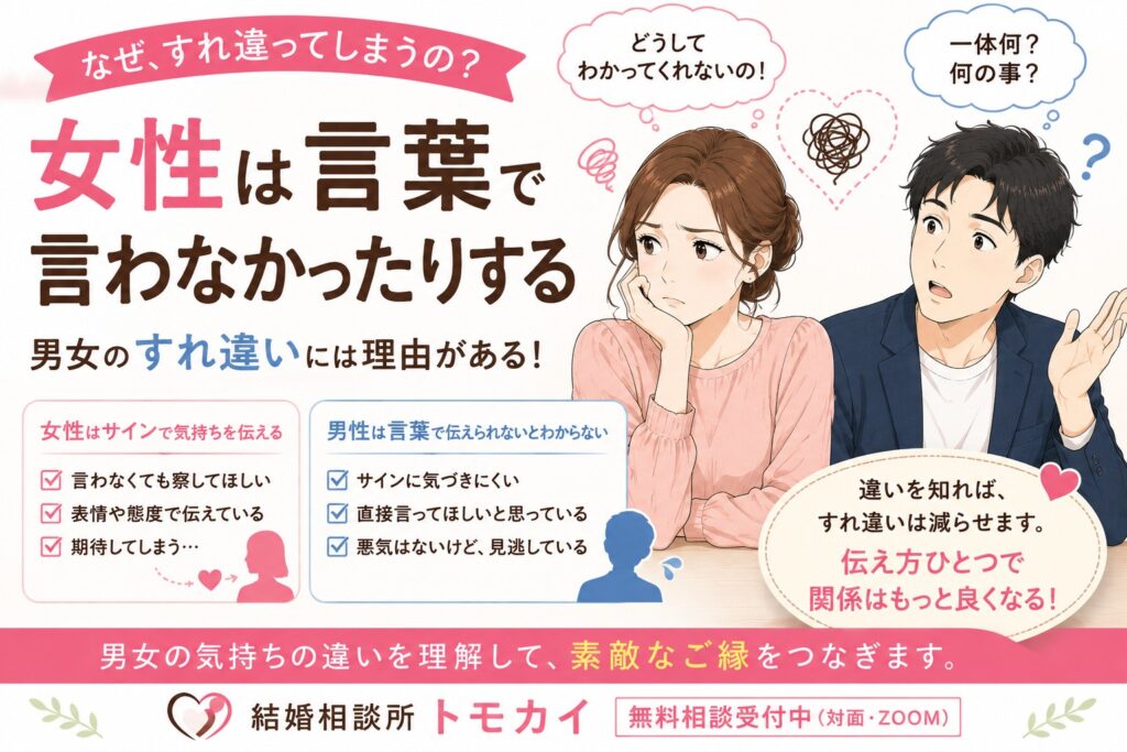 男性が見逃す女性のサイン