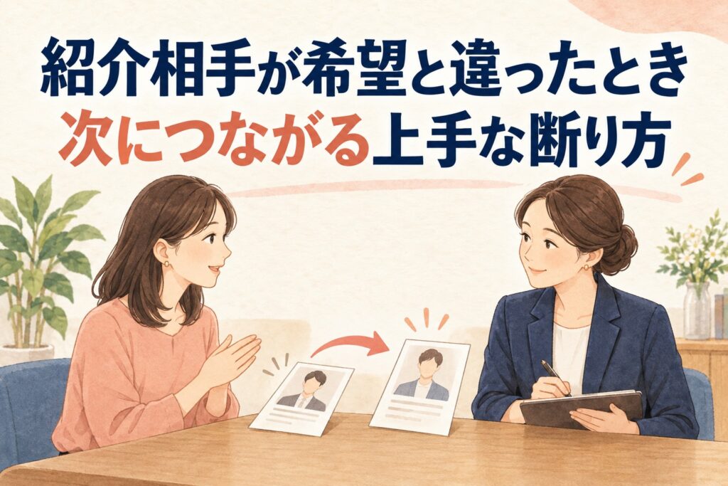 次の紹介につながる上手な断り方