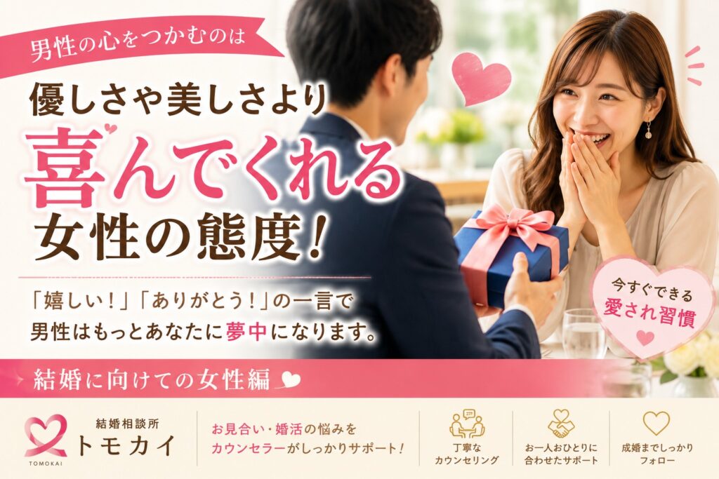 男性が心奪われる女性の態度