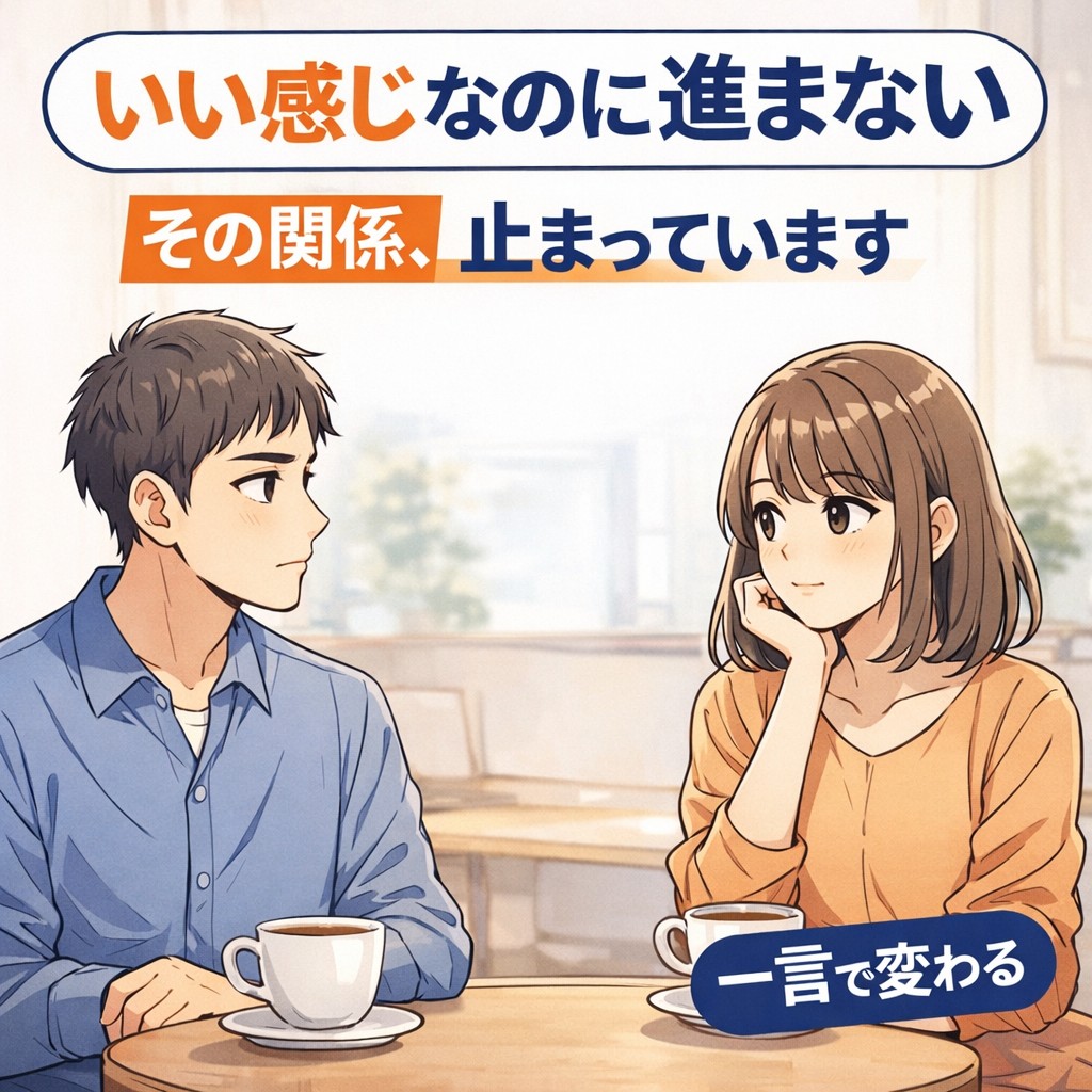 結婚相談所で関係が進まない理由｜「いい感じ」で止まる交際の対処法