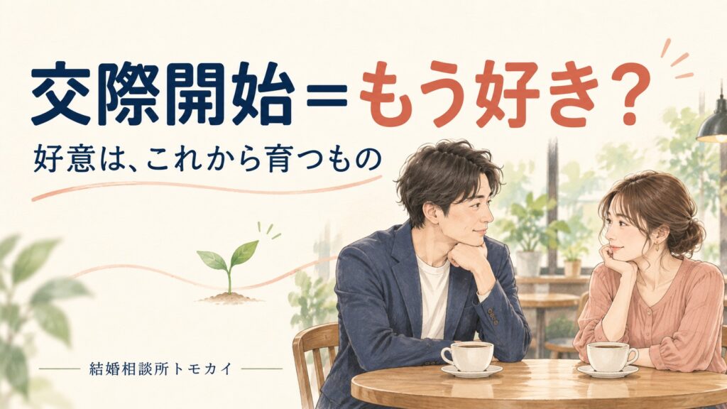 お見合い後の交際、相手に高すぎるハードルを設定していませんか？