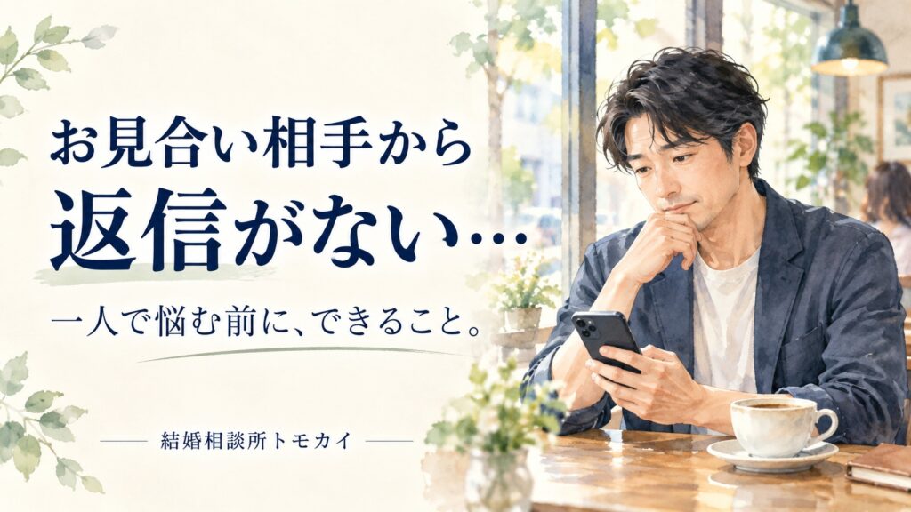 お見合い相手と連絡が取れない場合