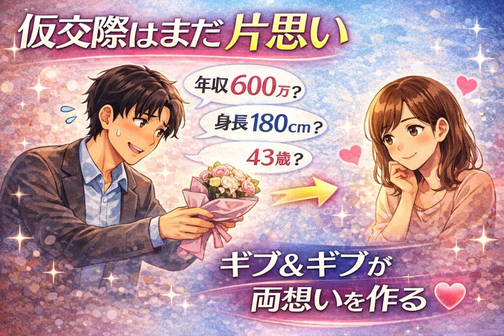 お見合い後の仮交際は好意の手前｜男性が失敗する理由