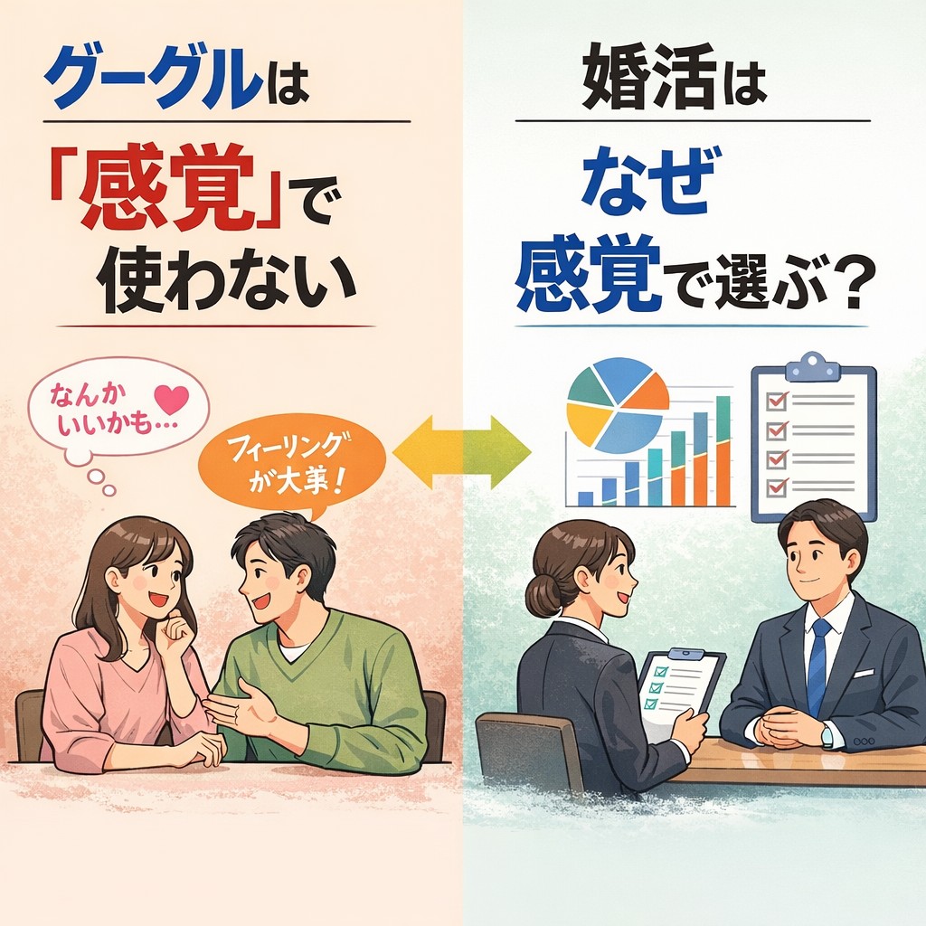 グーグル式の婚活｜データで考える結婚の成功法則