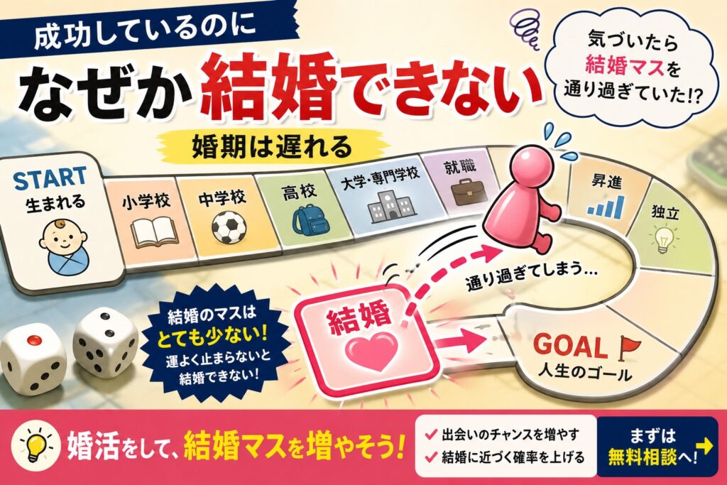 成功しているのに結婚できない理由｜婚期が遅れる人の共通点