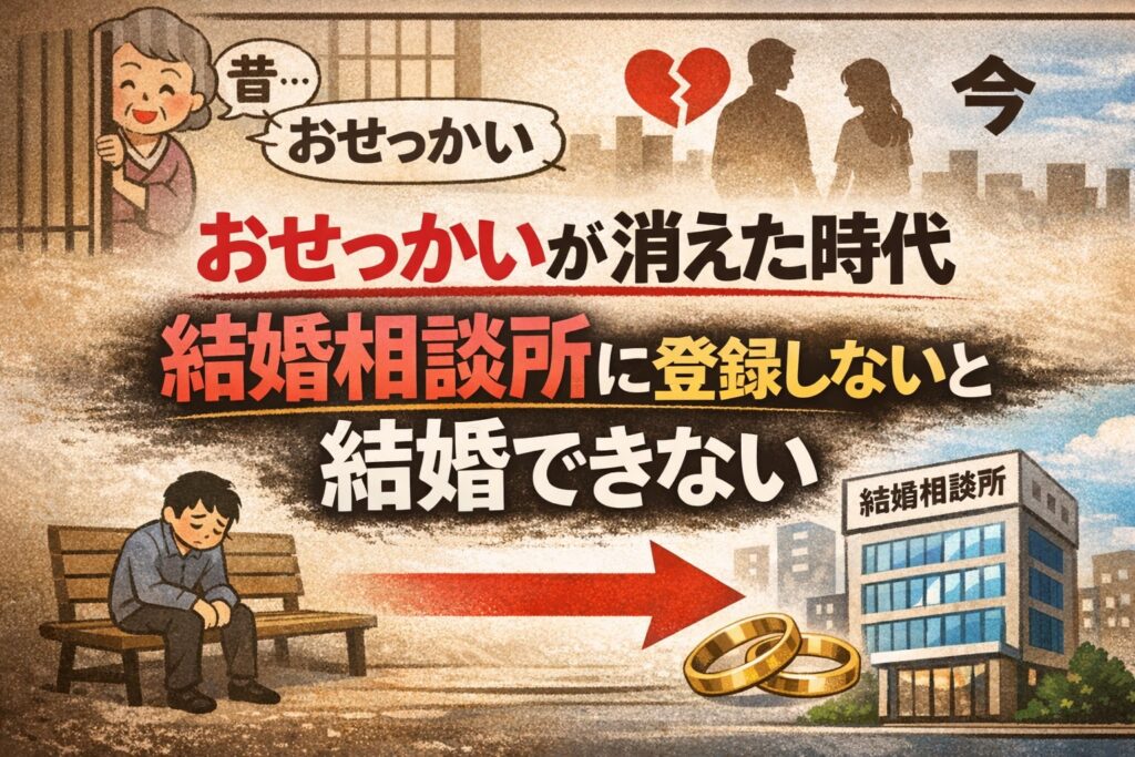 昔ながらの「おせっかい」がなくなった理由