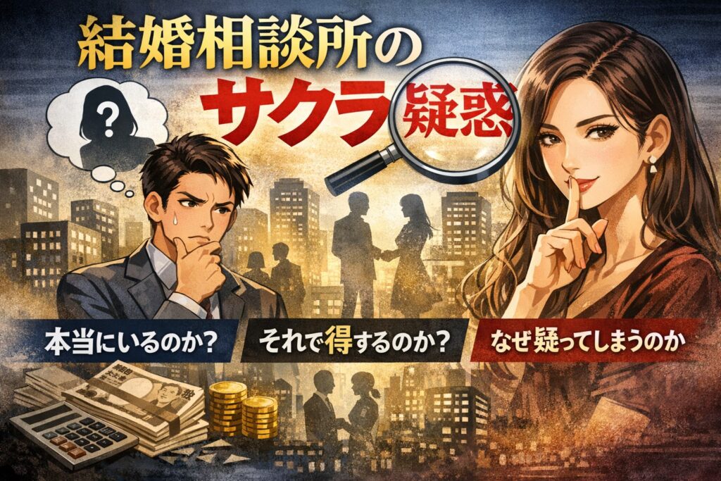 結婚相談所のサクラ疑惑